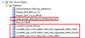 Abbildung 5 Automatische SQL-Agent Aufträge