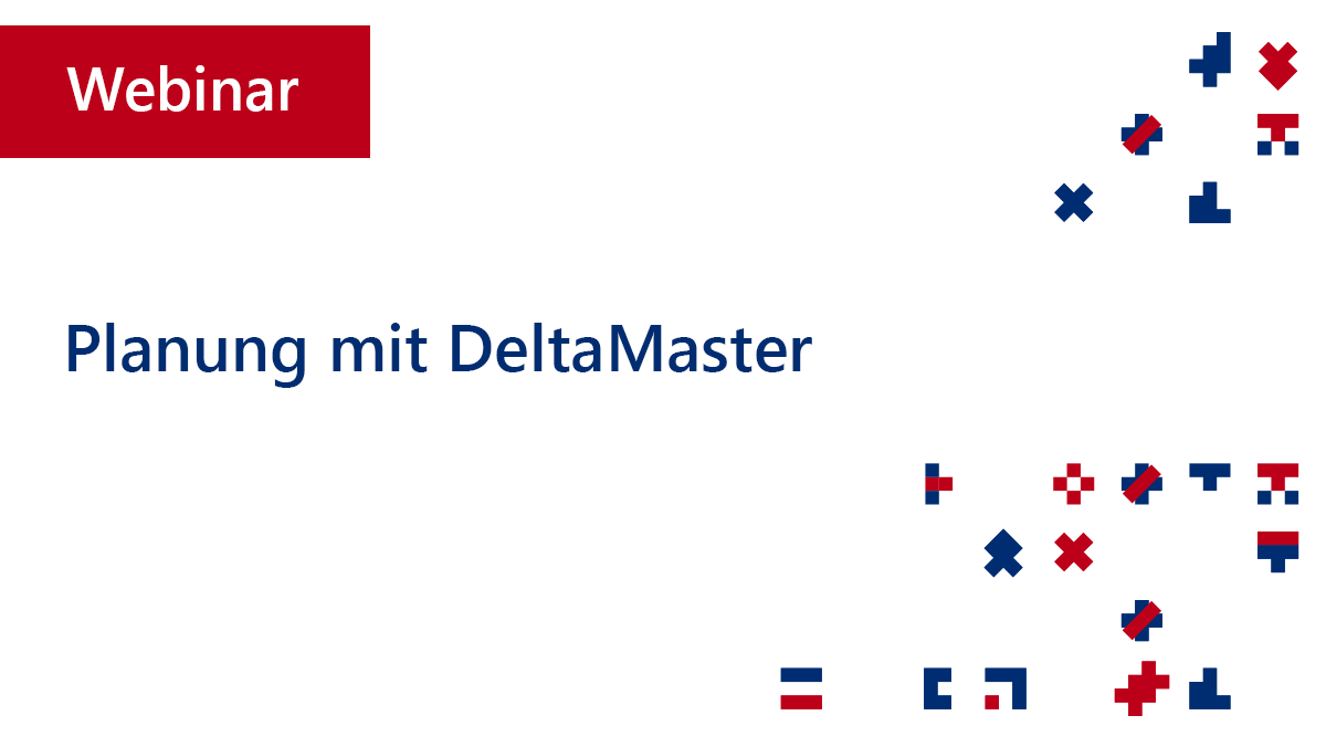 Webinar: Planung mit DeltaMaster