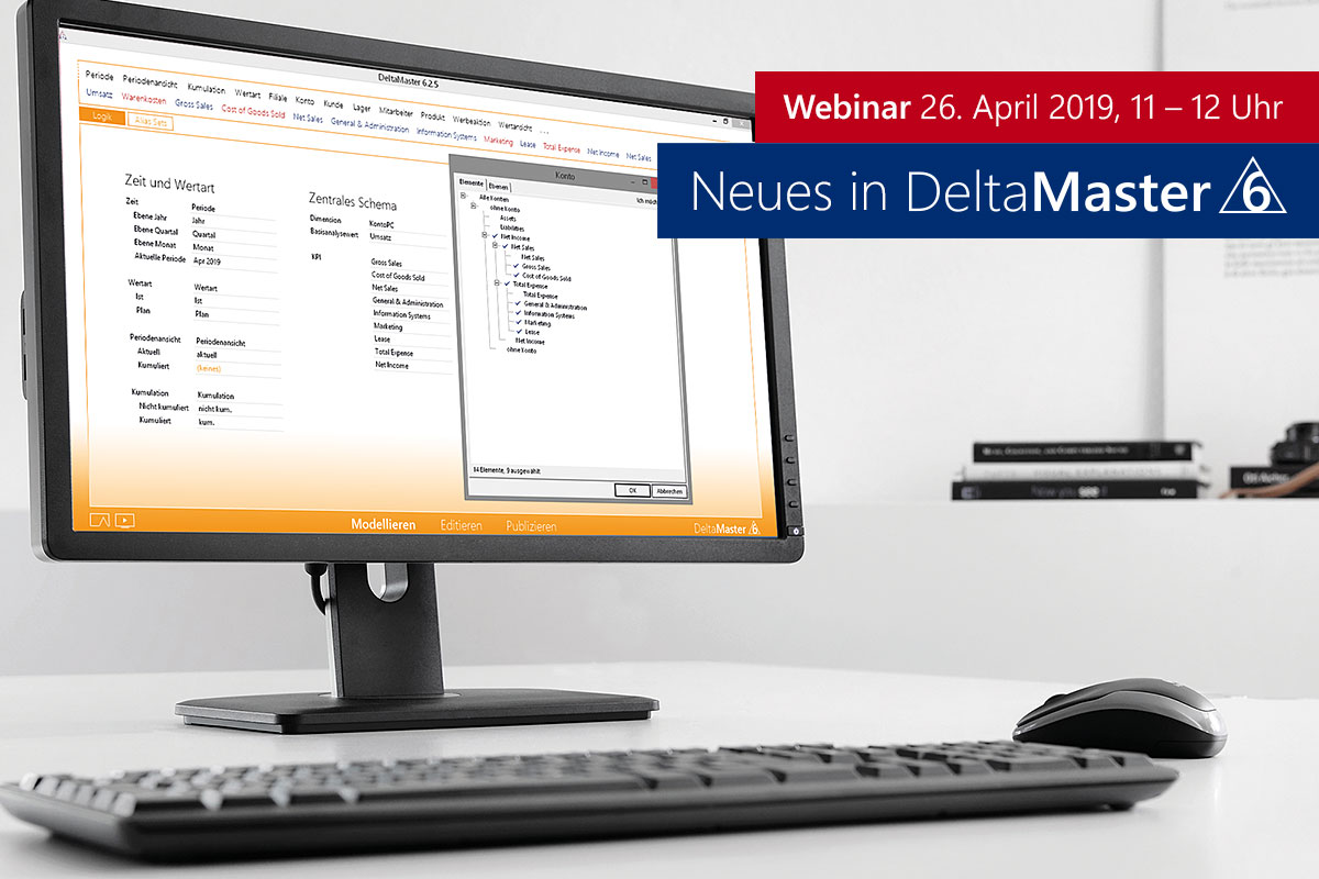Webinar: Neues in DeltaMaster am 26.04.2019