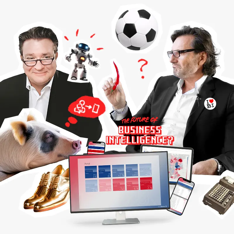 Bissantz Talks - Gesprächsreihe mit Dr. Nicolas Bissantz (rechts) und Dr. Gerald Butterwegge (links) von Bissantz & Company