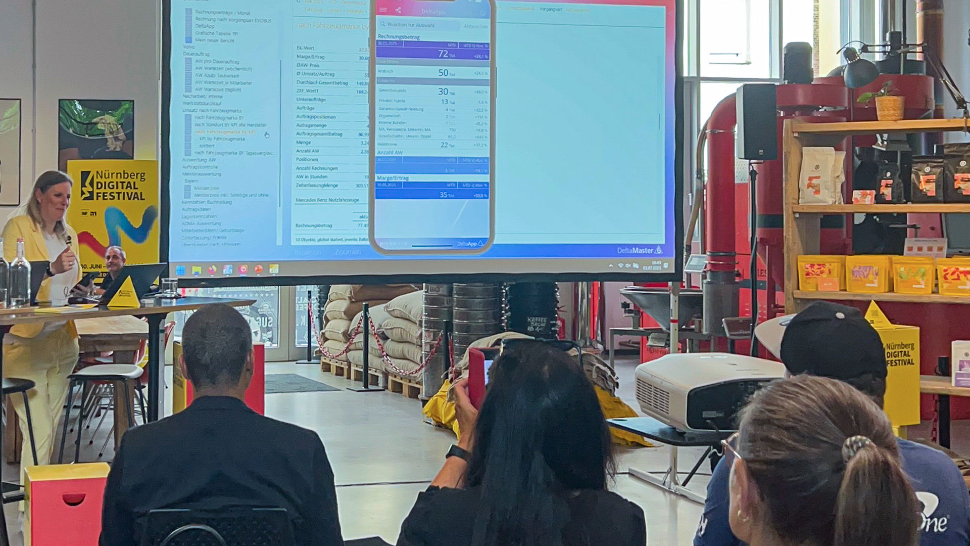 Susanne Oppel präsentiert Business Intelligence im Autohausalltag auf dem Nürnberg Digital Festival 2025