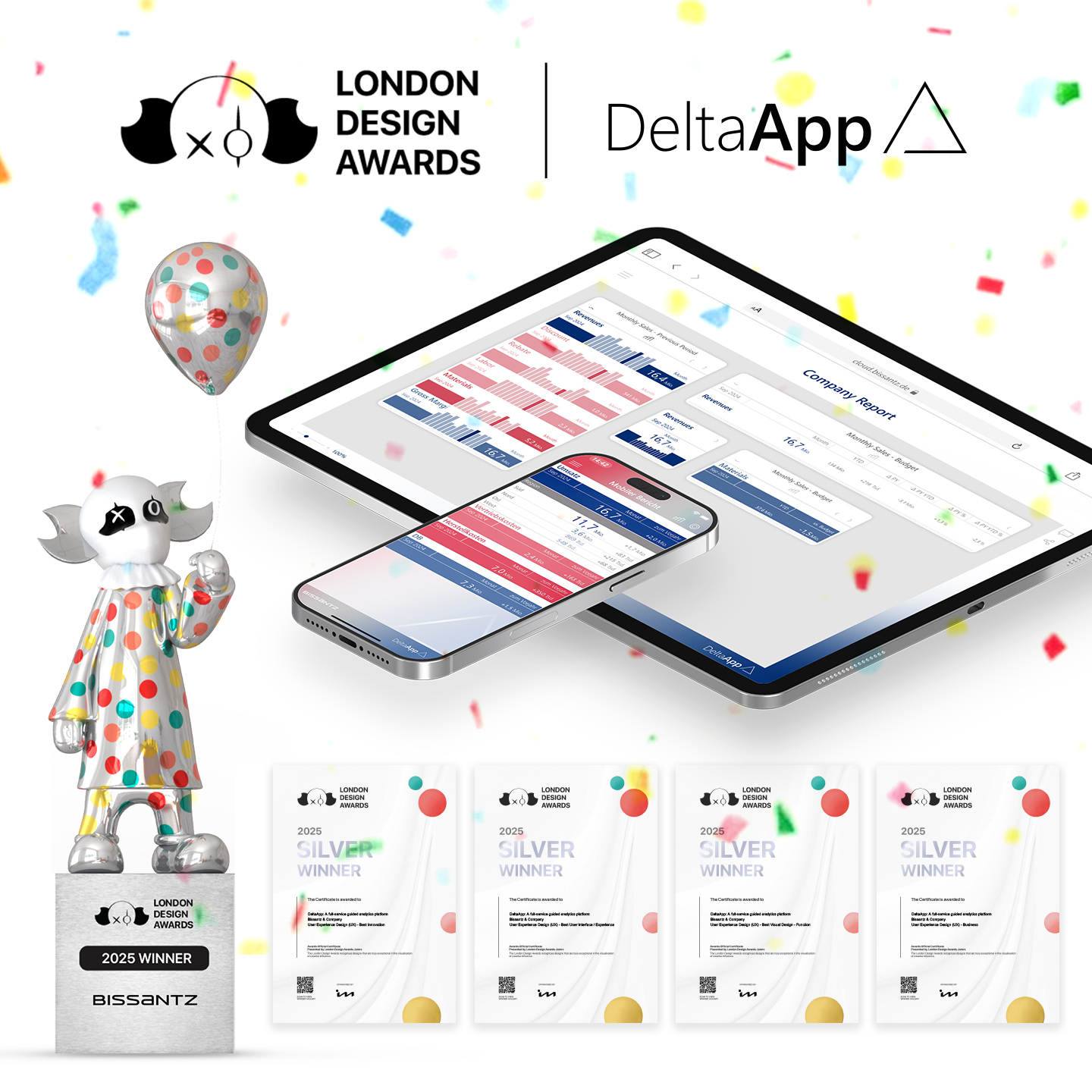 DeltaApp - London Design Awards 2025
