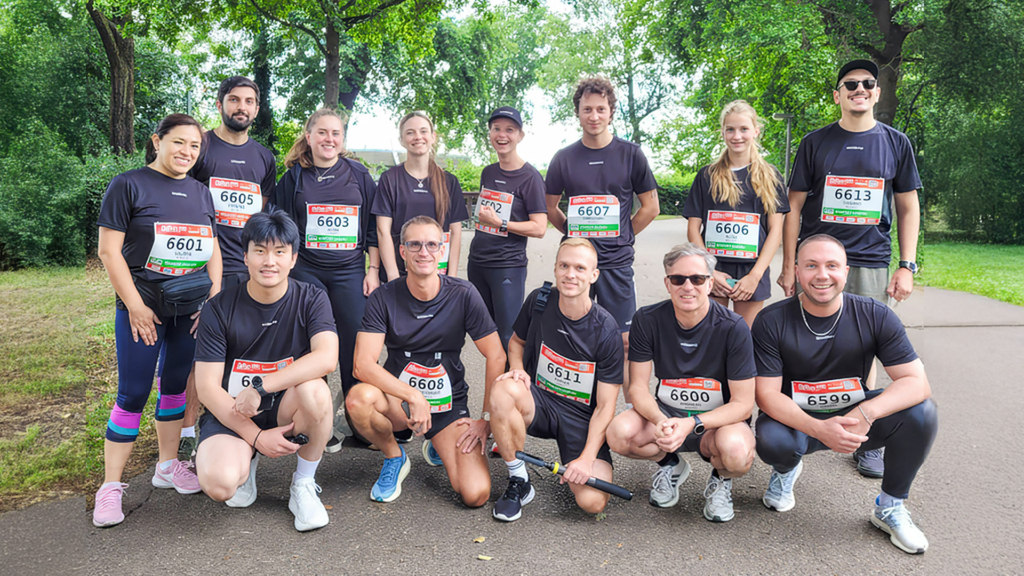B2Run Nürnberg 2025 Teamfoto